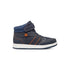 Sneakers alte blu navy con colletto imbottito Space Boy, Scarpe Bambini, SKU k262000136, Immagine 0